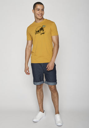 Ochre: Sportliches T-Shirt aus Bio-Baumwolle für Herren [8873]