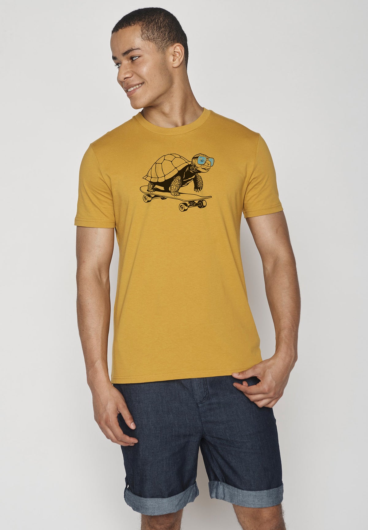 Ochre: Sportliches T-Shirt aus Bio-Baumwolle für Herren [8875]