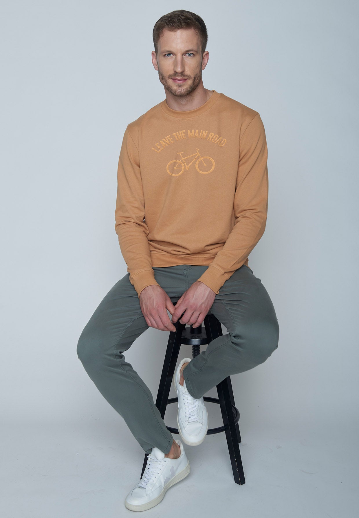 Hazel: Gemütliches Sweatshirt aus Bio-Baumwolle für Herren [8924]