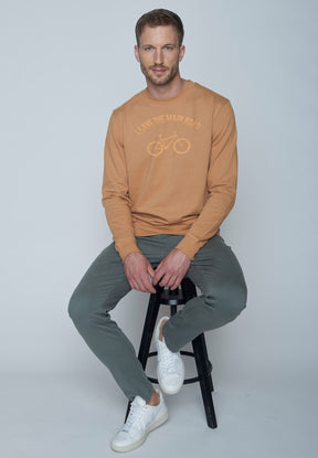 Hazel: Gemütliches Sweatshirt aus Bio-Baumwolle für Herren [8924]