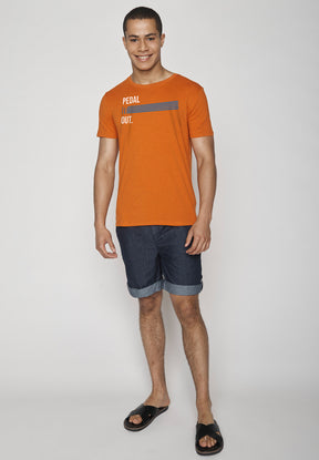 Orang:  Sportliches T-Shirt aus Bio-Baumwolle für Herren [8976]