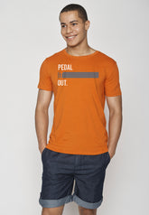 Orang:  Sportliches T-Shirt aus Bio-Baumwolle für Herren [8978]