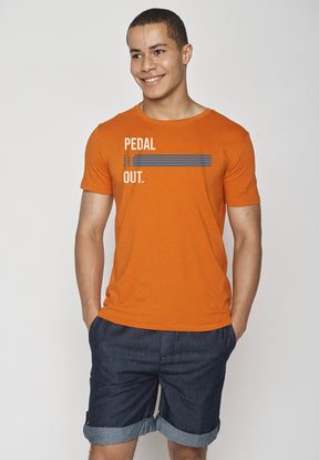 Orang:  Sportliches T-Shirt aus Bio-Baumwolle für Herren [8978]