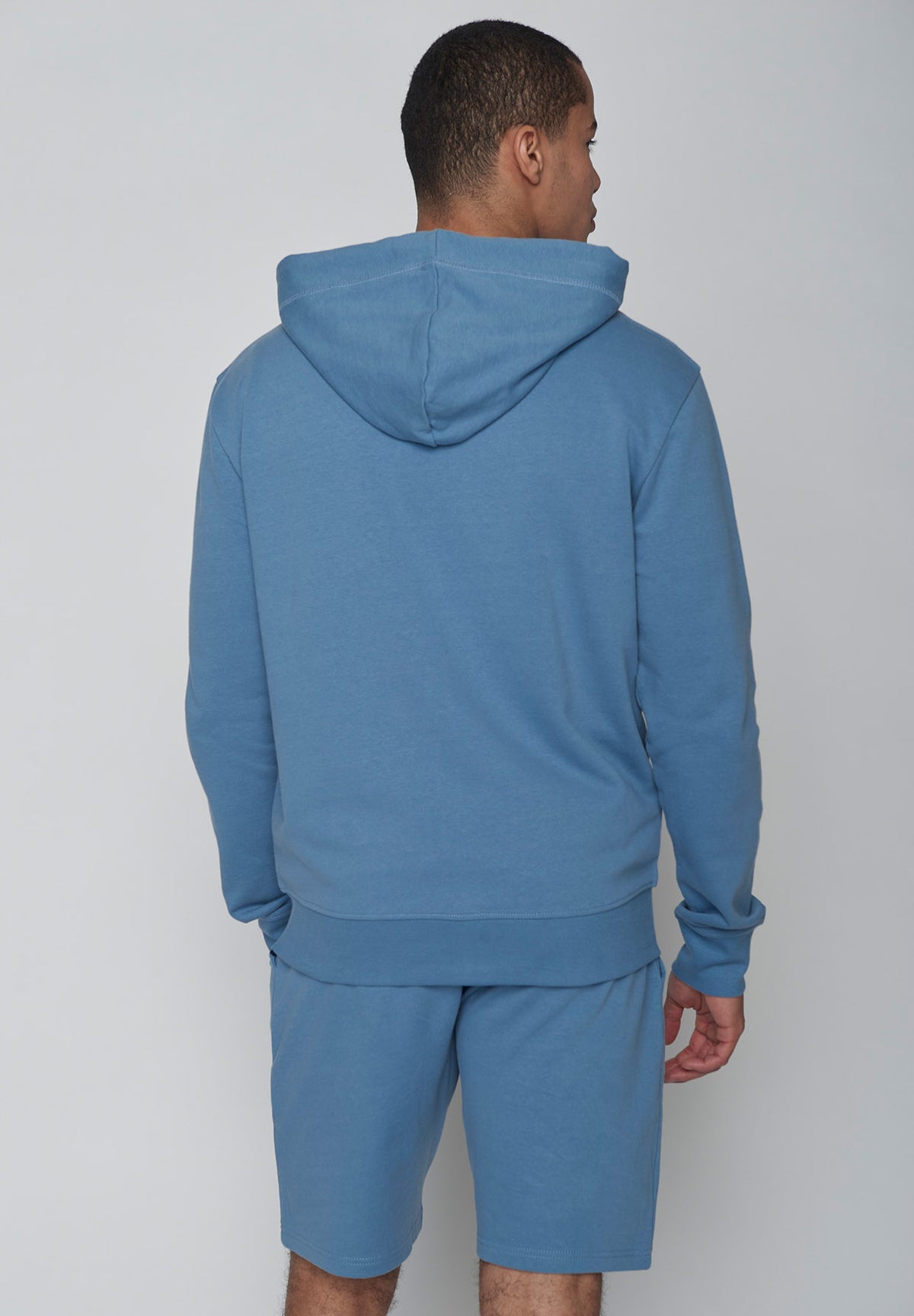 Lagoon: Entspannte Zipjacke aus Bio-Baumwolle für Herren [9002]