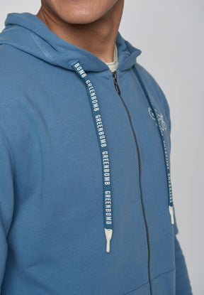 Lagoon: Entspannte Zipjacke aus Bio-Baumwolle für Herren [9004]