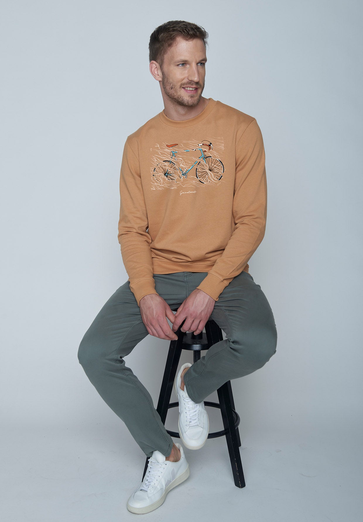 Hazel: Gemütliches Sweatshirt aus Bio-Baumwolle für Herren [9046]