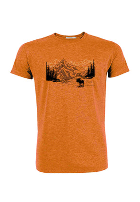 Orang:  Sportliches T-Shirt aus Bio-Baumwolle für Herren [9159]