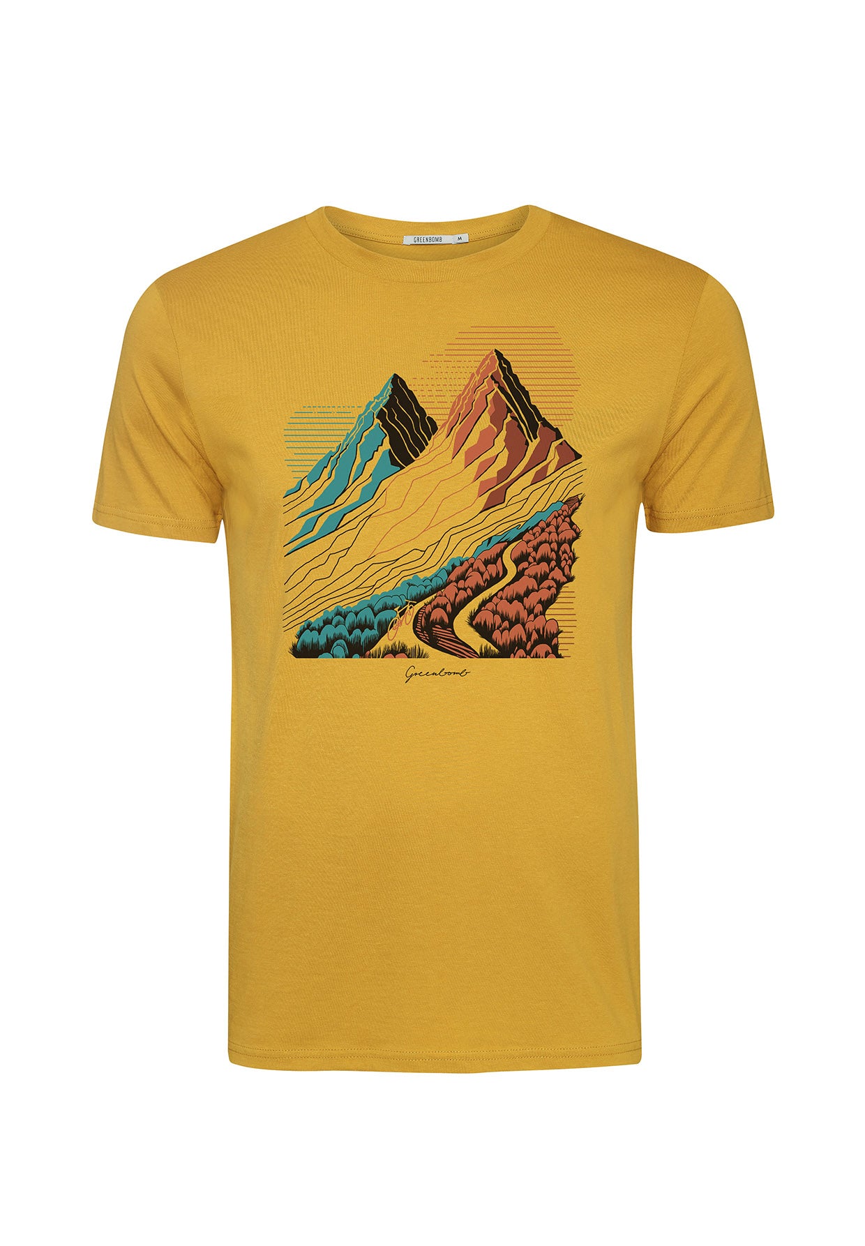 Ochre: Sportliches T-Shirt aus Bio-Baumwolle für Herren [9230]