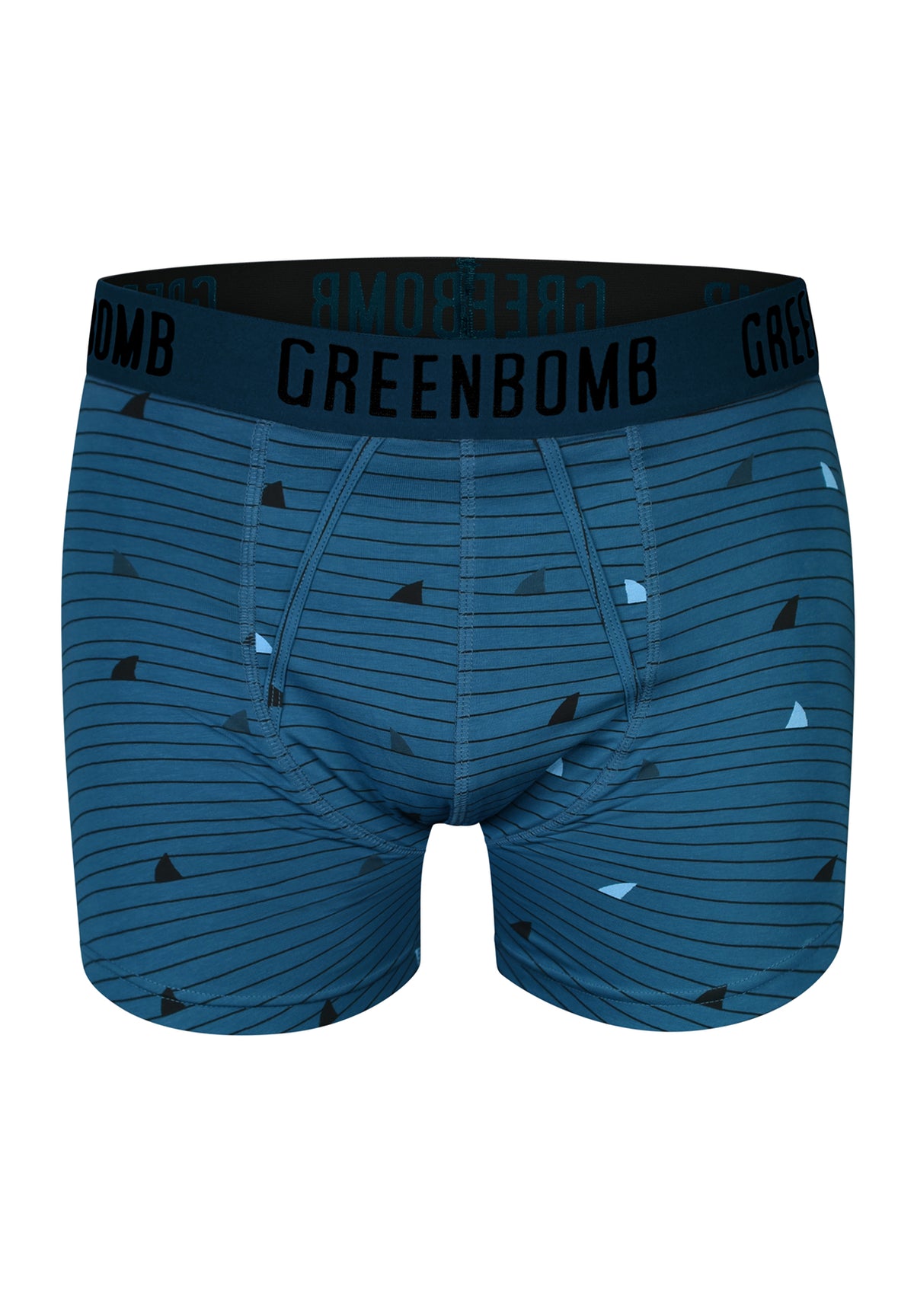 Blue Stone: Gemütliche Trunk aus Bio-Baumwoll Mix für Herren [9263]