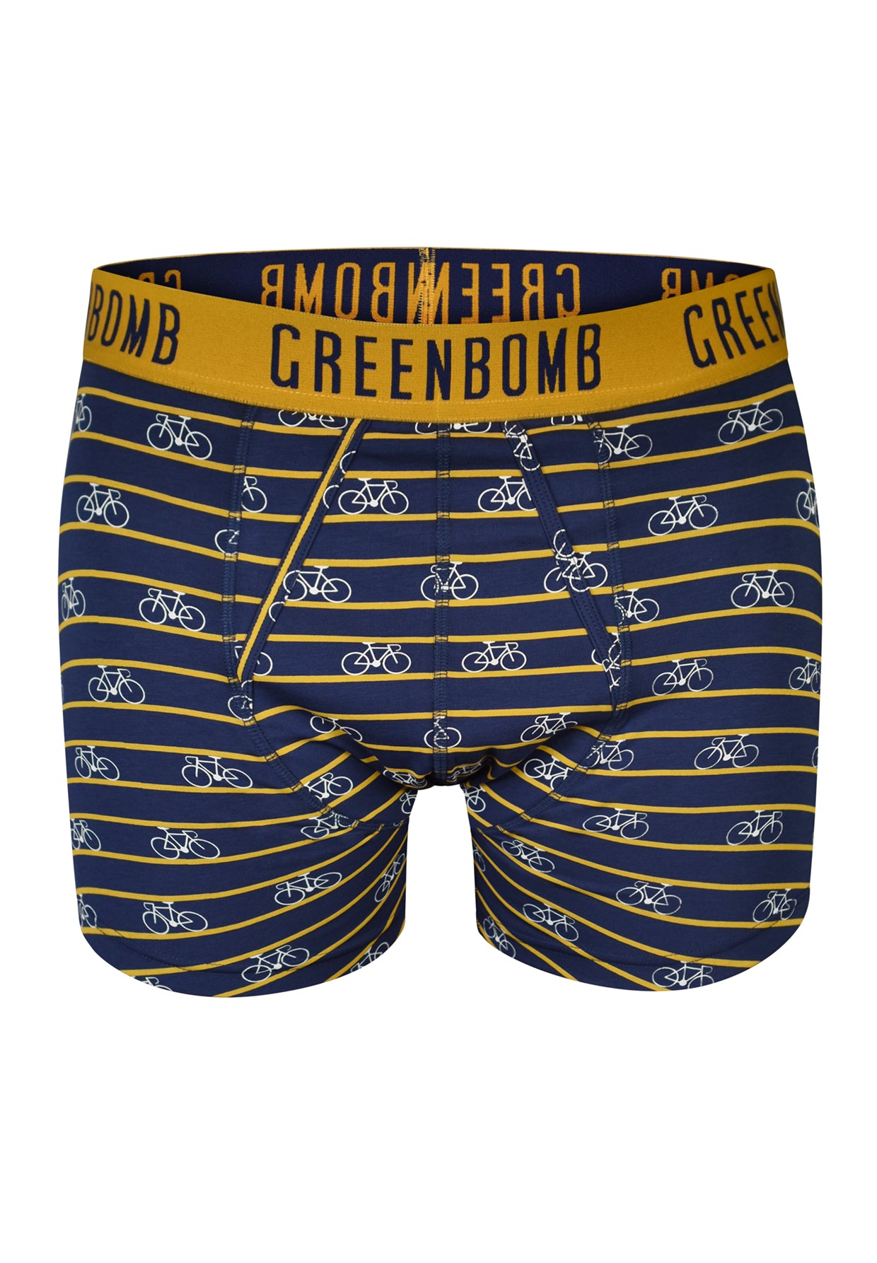 Sloppy Blue: Gemütliche Trunk aus Bio-Baumwoll Mix für Herren [9269]