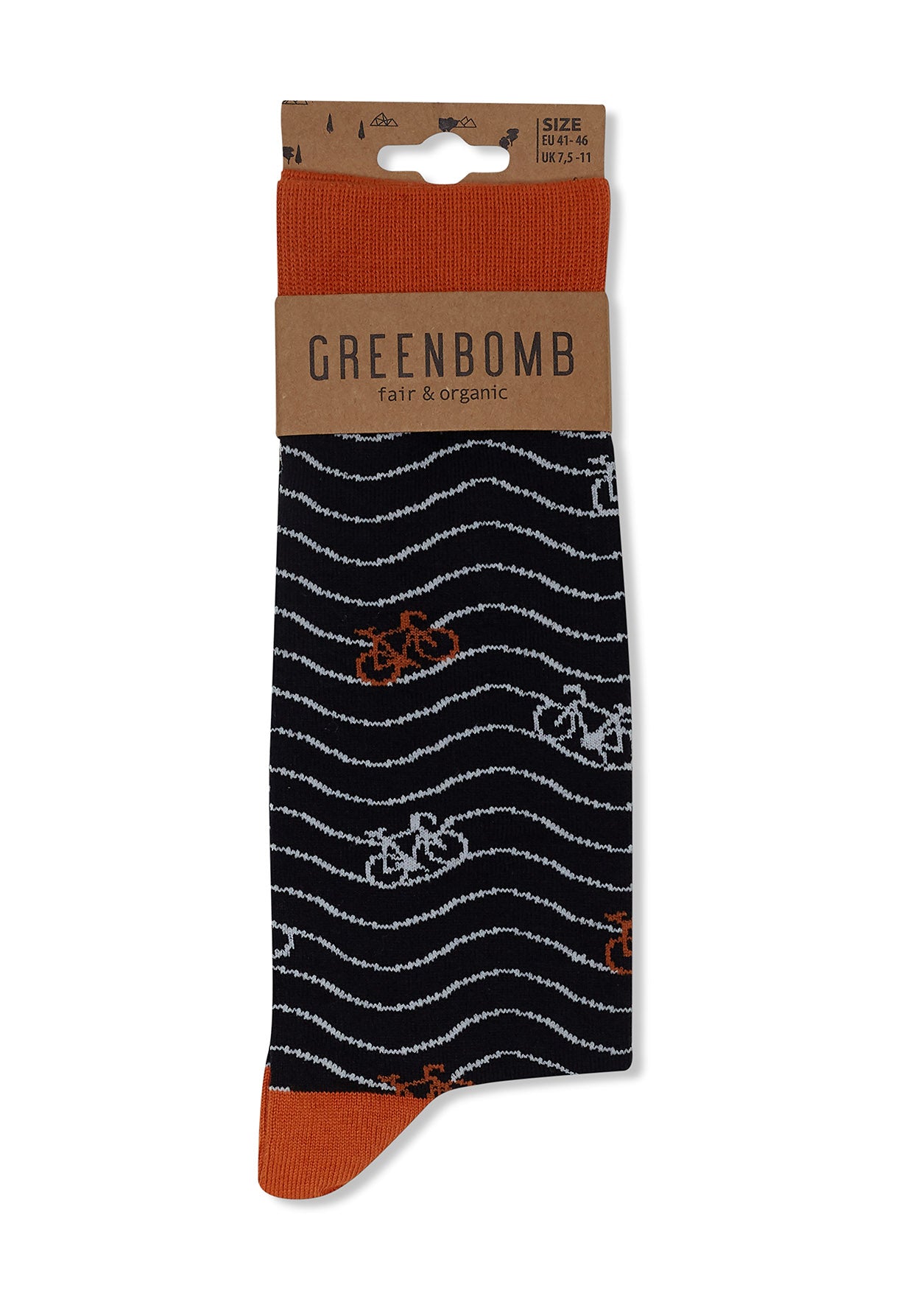 Weiß:  Lässige Socken aus Bio-Baumwoll Mix für Unisex [9297]