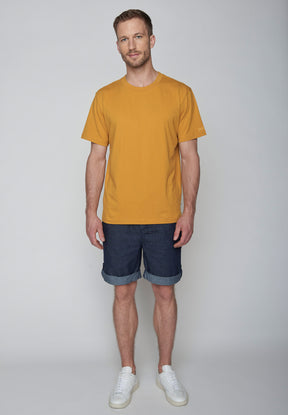 Ochre: Lässiges T-Shirt aus Bio-Baumwolle für Herren [9343]
