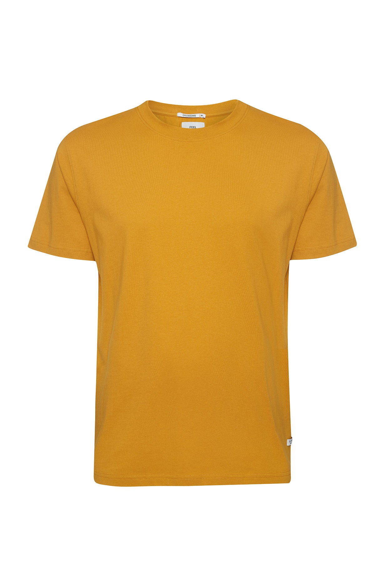 Ochre: Lässiges Oversize-T-Shirt aus Bio-Baumwolle für Herren [9344]