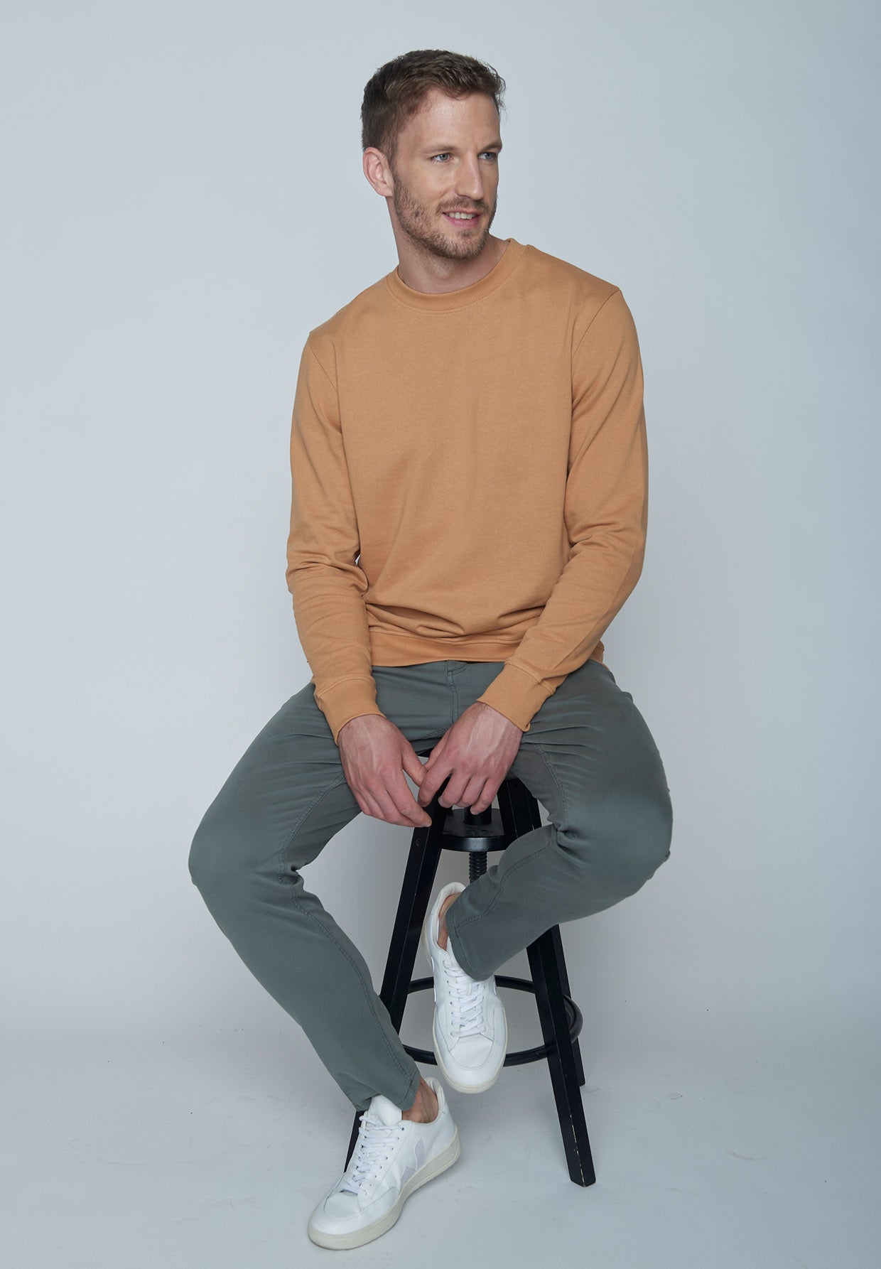 Hazel: Gemütliches Sweatshirt aus Bio-Baumwolle für Herren [9385]
