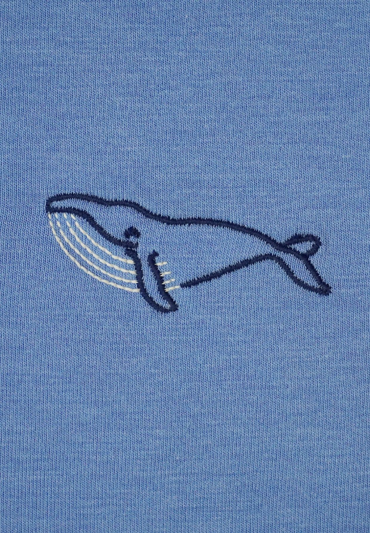 Mermaid Blue: Lässiges T-Shirt aus Bambus Mix für Damen [938]