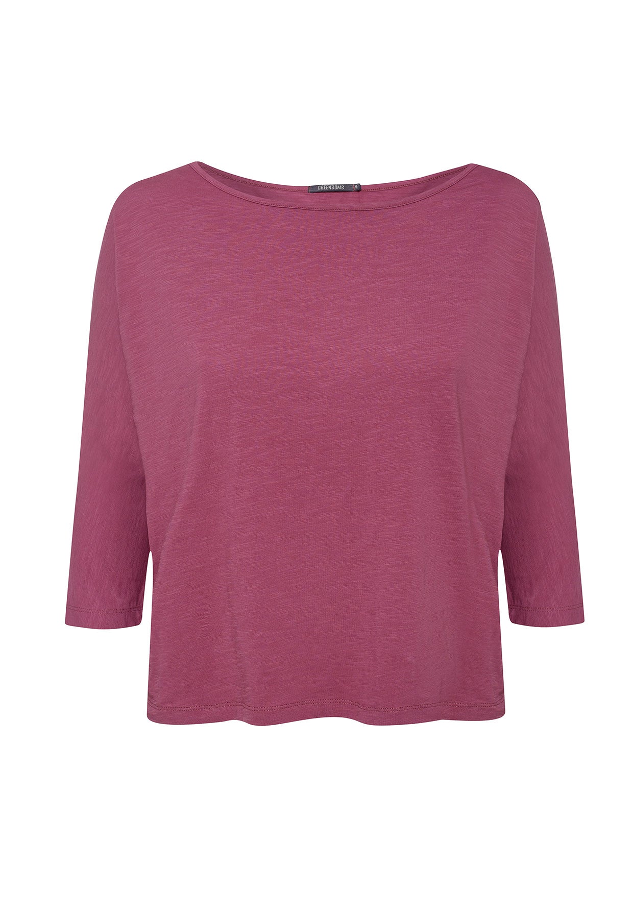 Mauve: Gemütliches Longsleeve aus Viskose (LENZING™ ECOVERO™) Mix für Damen [9485]