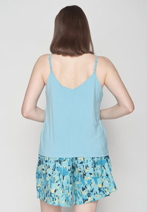 Sea Water: Sommerliches Top aus LENZING™ ECOVERO™ für Damen [9502]