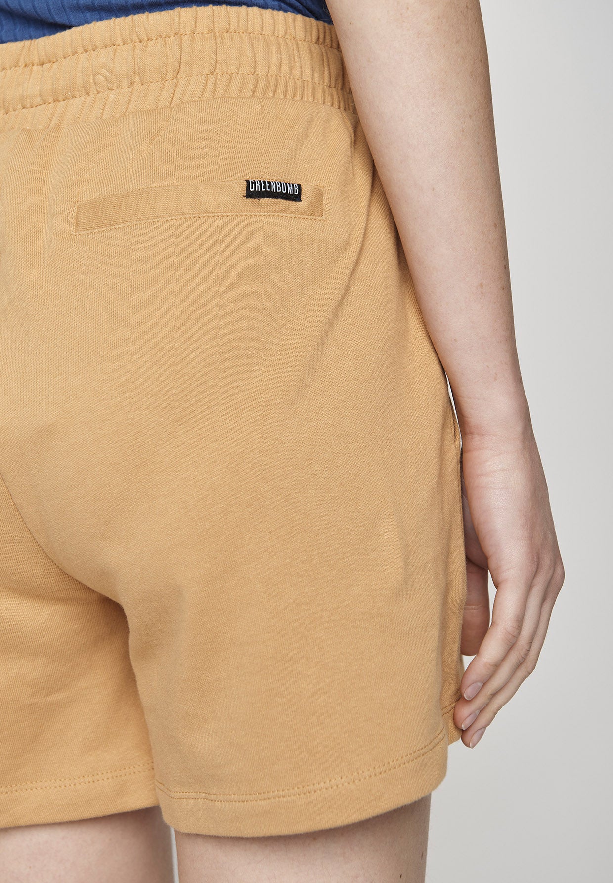 Braun:  Sommerliche Sweat-Hose aus Bio-Baumwolle für Damen [9530]