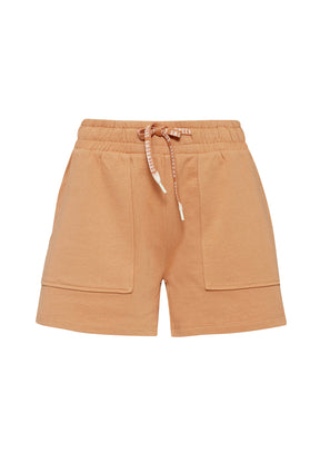 Braun:  Sommerliche Sweat-Hose aus Bio-Baumwolle für Damen [9533]