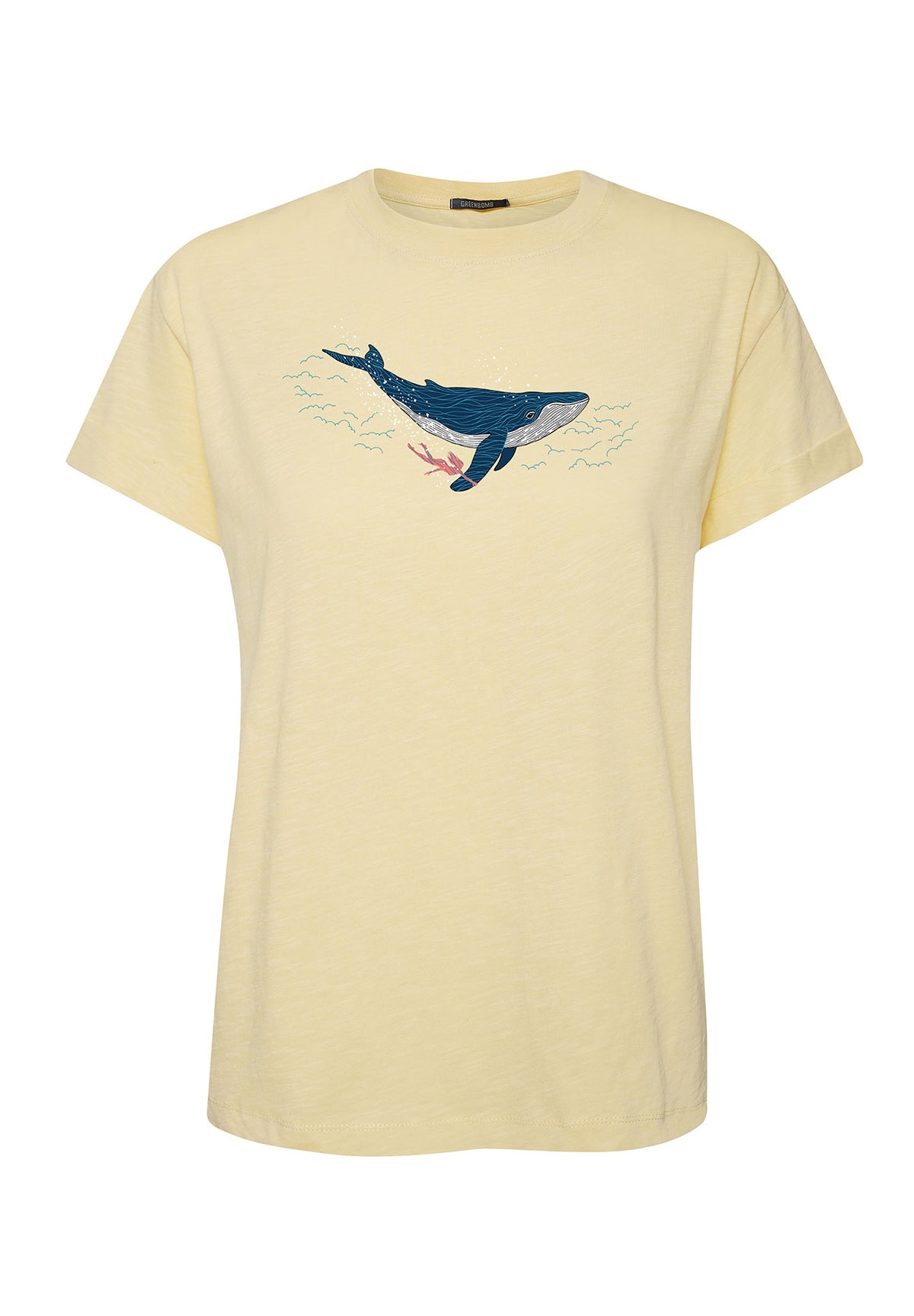 Lemon: Lässiges T-Shirt aus Bio-Baumwolle für Damen [9579]