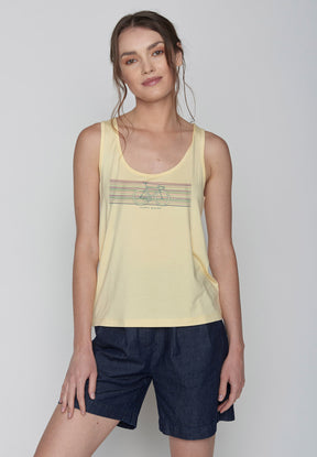 Lemon: Gemütliches Top aus LENZING™ ECOVERO™ Mix für Damen [9675]