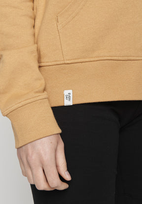 Hazel: Gemütliche Zipjacke aus Bio-Baumwolle für Damen [9707]