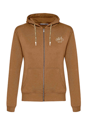 Hazel: Gemütliche Zipjacke aus Bio-Baumwolle für Damen [9710]