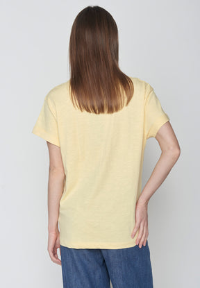 Lemon: Lässiges T-Shirt aus Bio-Baumwolle für Damen [9759]