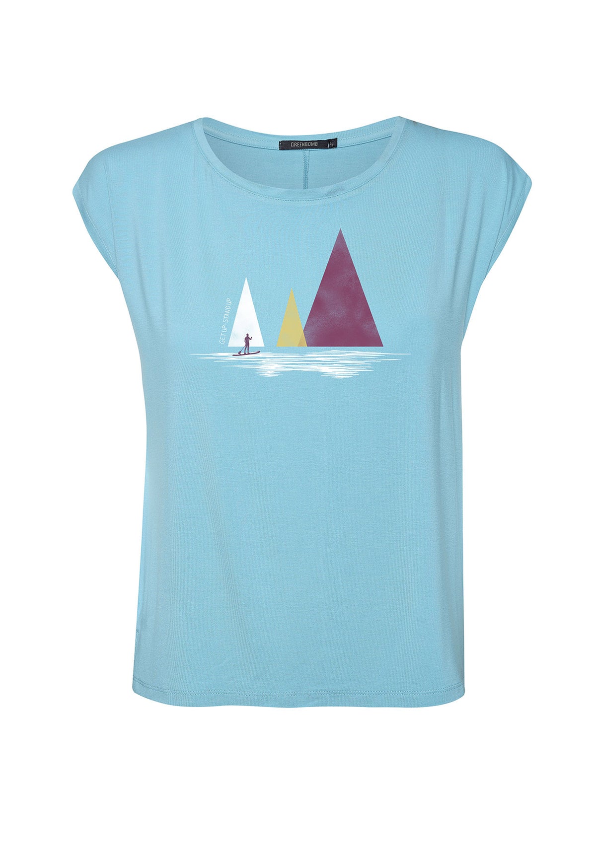 Sea Water: Lässiges Shirt aus LENZING™ TENCEL™ Mix für Damen [9942]