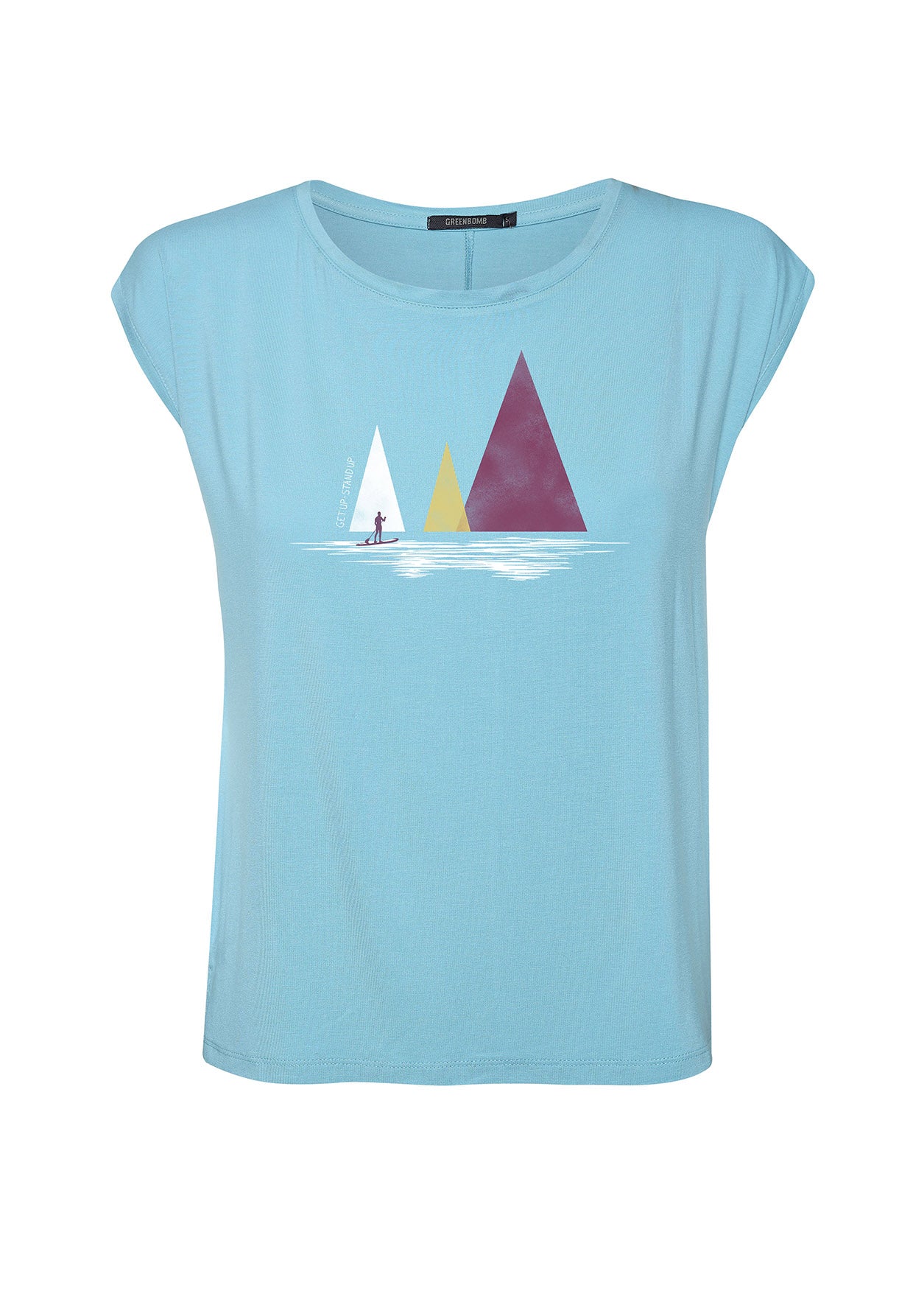 Sea Water: Lässiges Shirt aus LENZING™ TENCEL™ Mix für Damen [9942]
