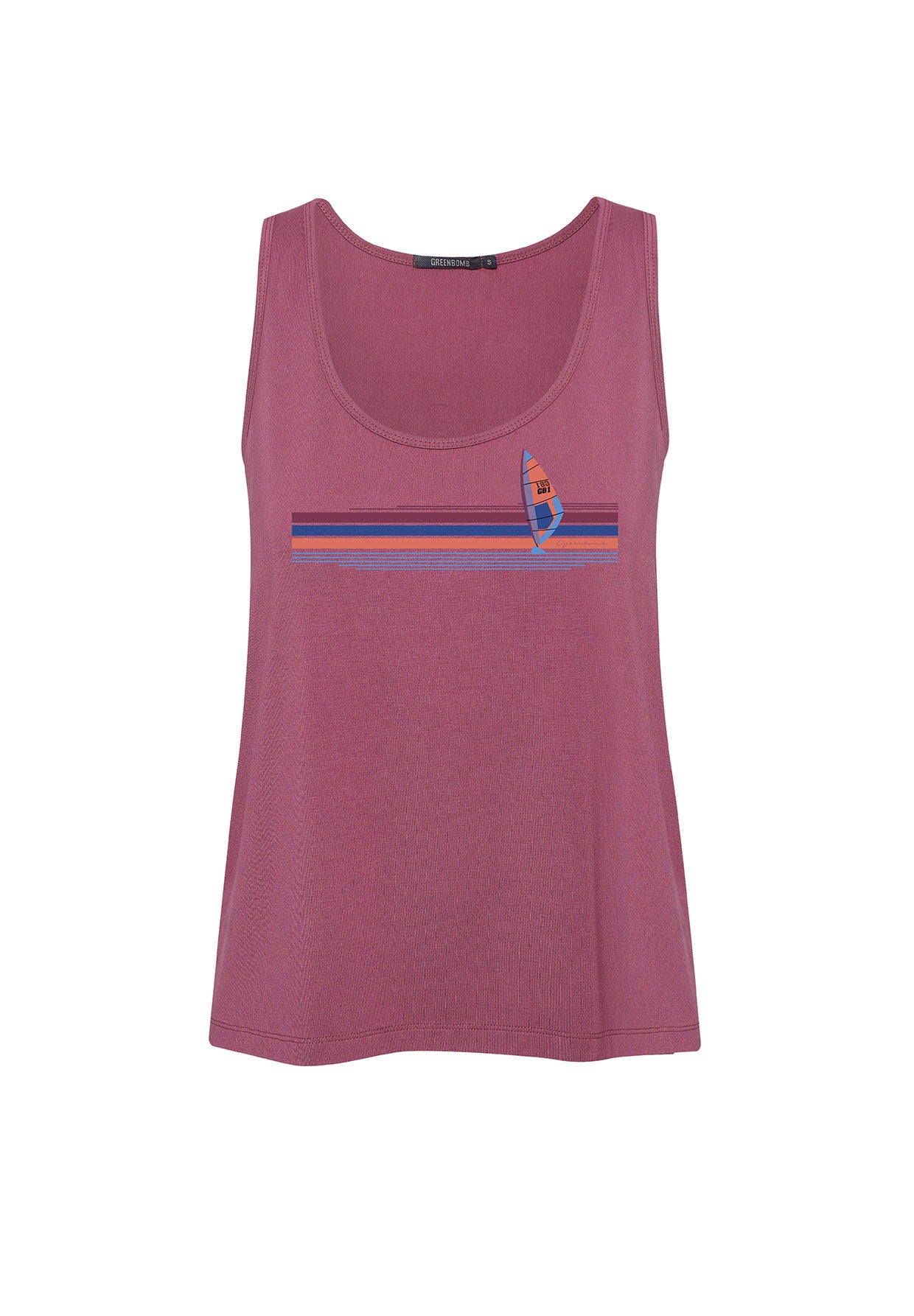 Mauve: Gemütliches Top aus LENZING™ ECOVERO™ Mix für Damen [9968]