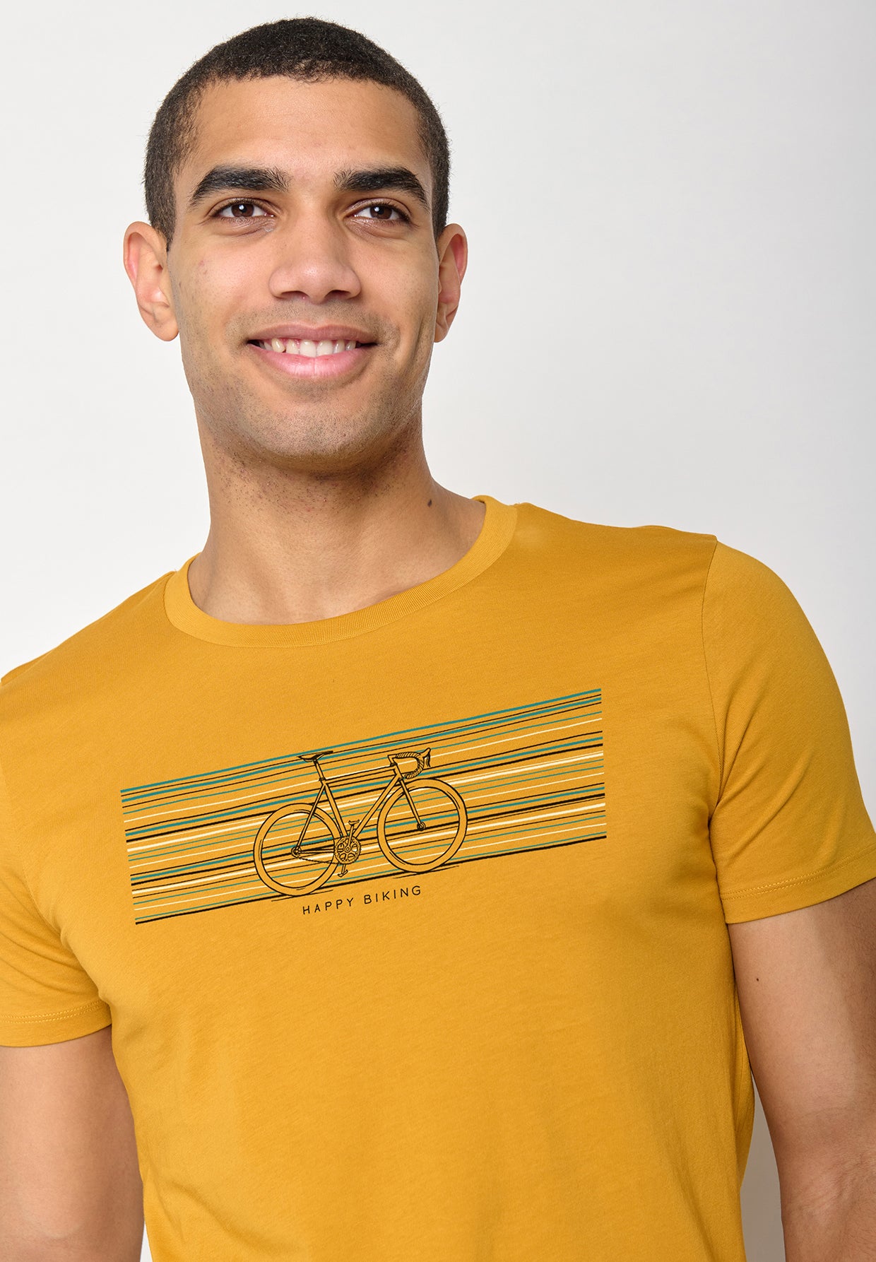 Schwarzer Sportliches T-Shirt aus Bio-Baumwolle für Herren (14)