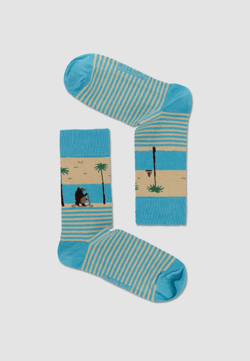 Animal Bear Beach Socks Mix