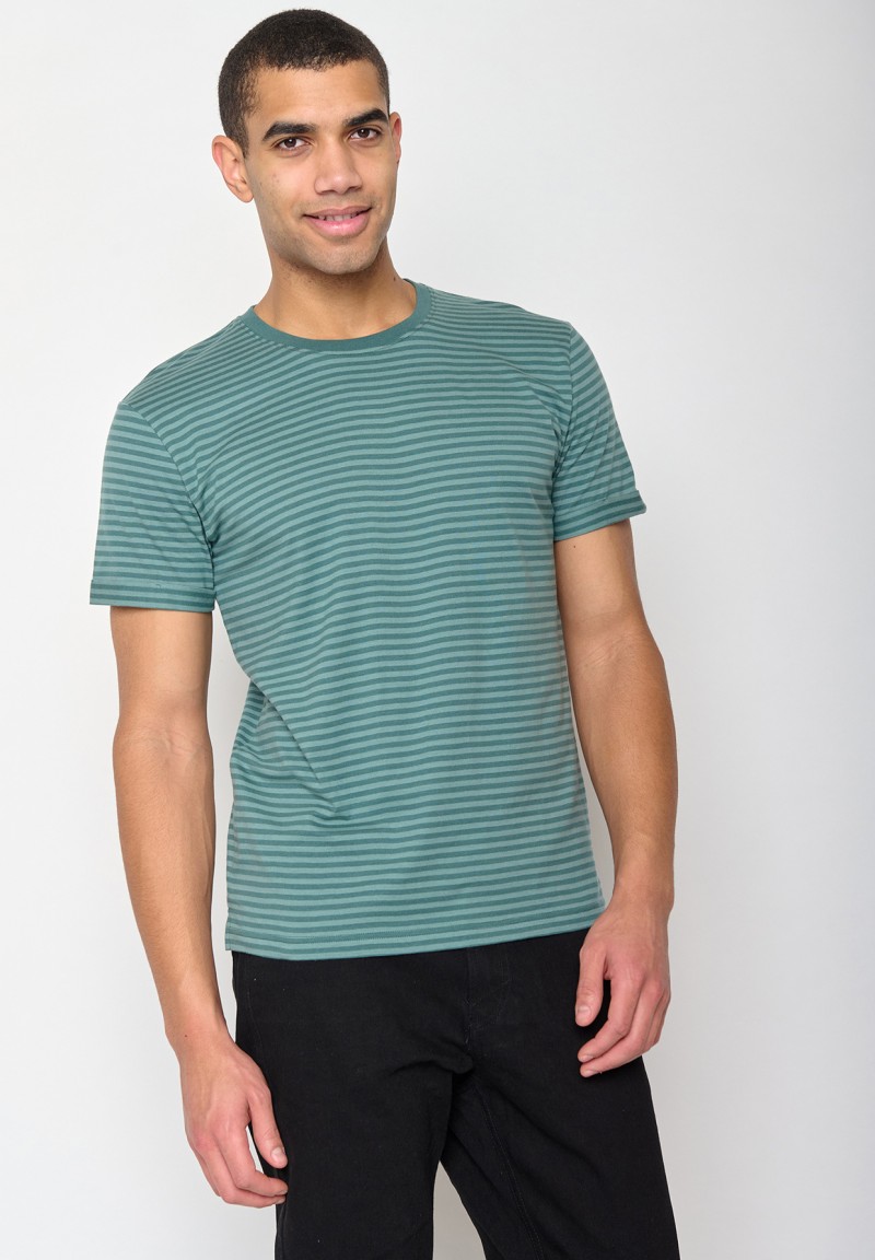 Basic Roll Green Stripes