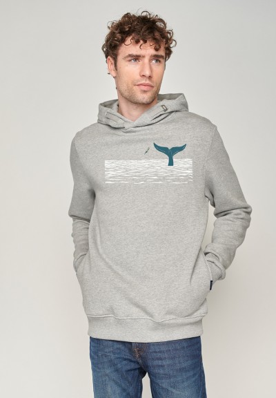 Nature Whale Jump Star Heather Grey