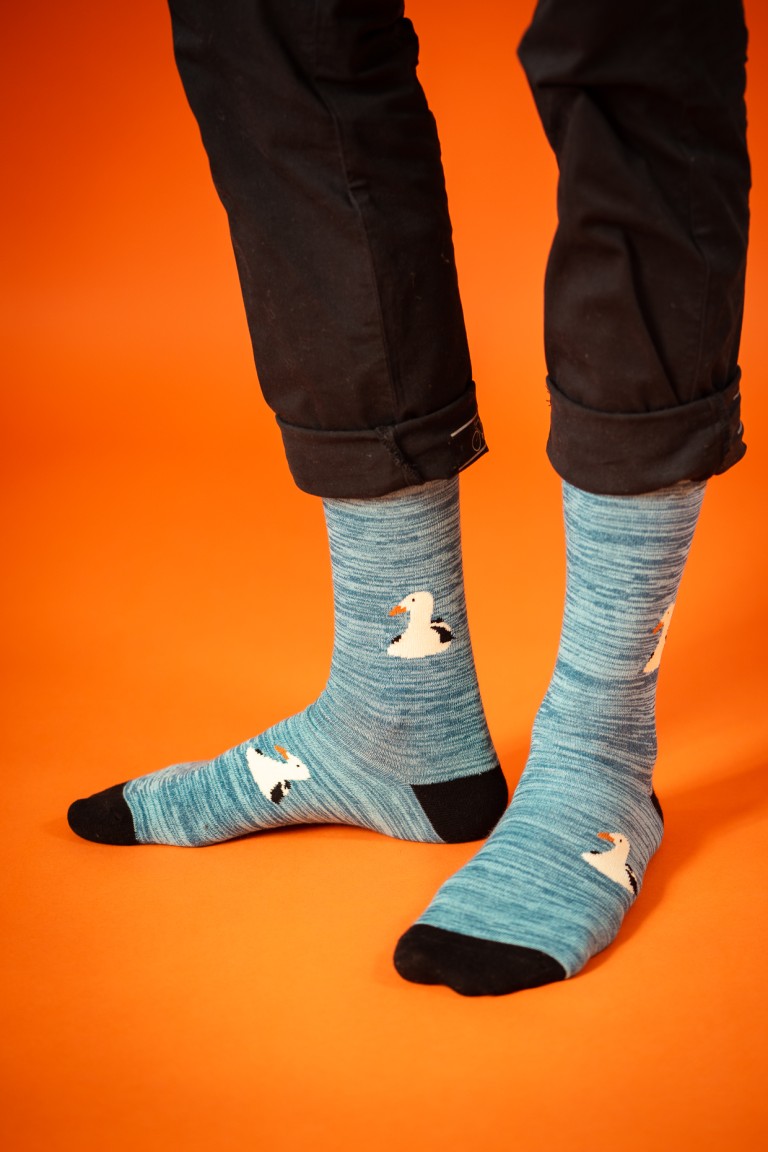 Animal Seagull Swim Socks