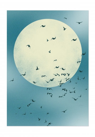 Nature Moon Poster