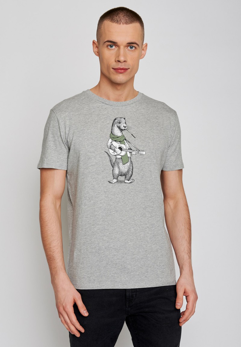 Animal Otter Guitar Guide Heather Grey