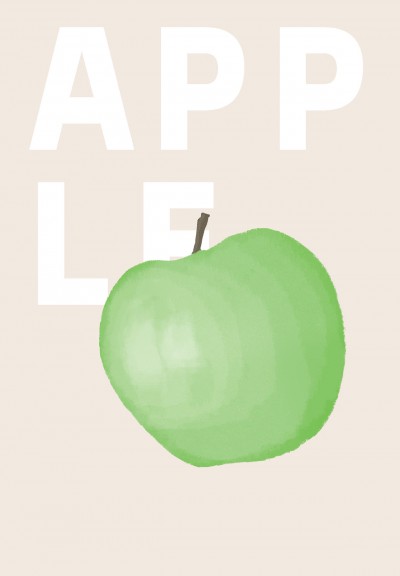 Lifestyle Apple Poster