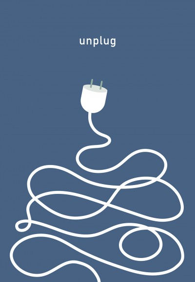 Lifestyle Unplug Poster