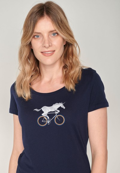 Bike Unicorn Loves Dark Navy