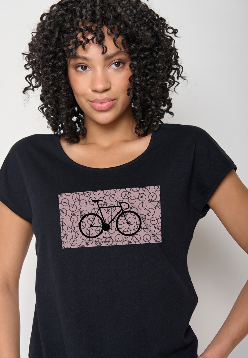 Bike Pattern Cool Black